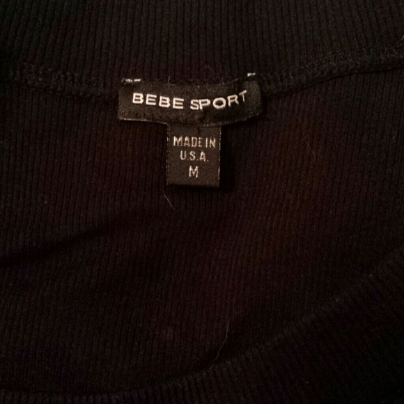 Bebe Sport Black crown shirt - Picture 4 of 4
